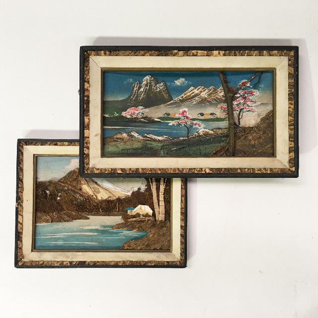 ARTWORK, Landscape (Small) - Japanese Mountains (Bark)